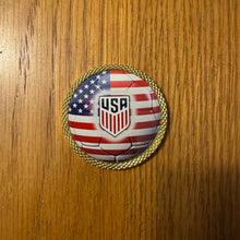 Load image into Gallery viewer, CBP FIFA World Cup 2026 Stadium Security Detail Challenge Coin Customs Border Protection Gold Version