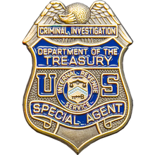 Load image into Gallery viewer, IRS Special Agent Lapel Pin Internal Revenue Service PBX-007-G P-245
