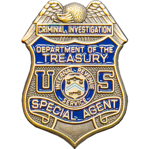 IRS Special Agent Lapel Pin Internal Revenue Service PBX-007-G P-245