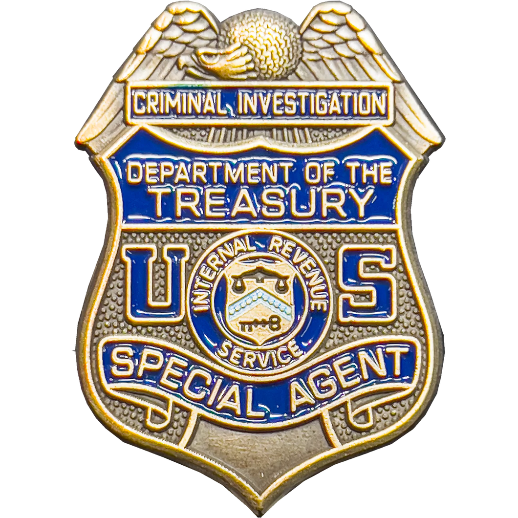 IRS Special Agent Lapel Pin Internal Revenue Service PBX-007-G P-245