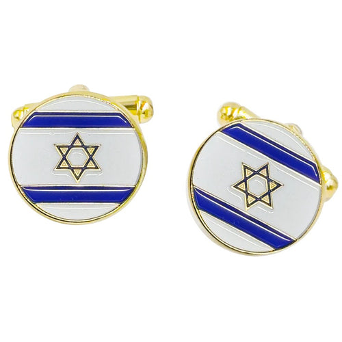 Israel Flag Israeli Cufflinks Support Israel PBX-008-7