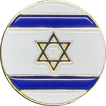 Load image into Gallery viewer, Israel pin Israeli flag round PBX-008-5 P-297