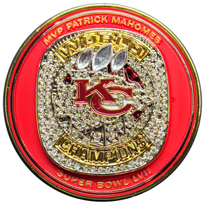 Kansas City KCPD Missouri Police Stadium Detail Championship Challenge Coin KC BL17-023