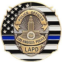 Load image into Gallery viewer, Los Angeles Police Department LAPD Thin Blue Line Negotiator Challenge Coin GL13-002