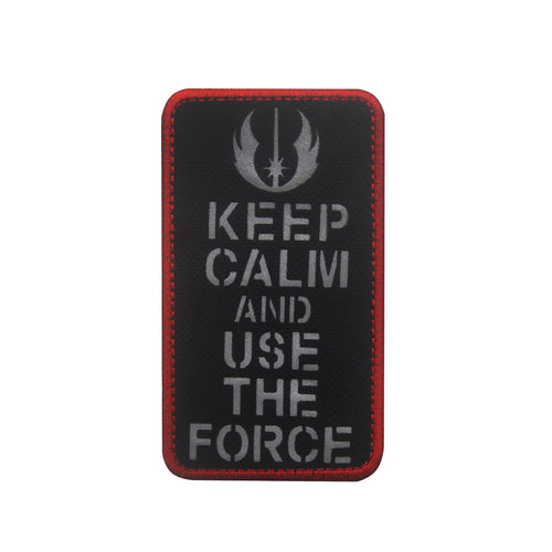 Star Use Wars The Force Embroidered Hook And Loop Tactical Morale Patch Set Ships Free In The USA PAT-806