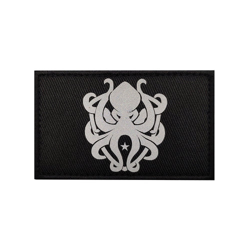 Evil Octopus IR Reflective Hook and Loop Tactical Morale Patch Ships Free From The USA PAT-768