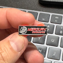 Load image into Gallery viewer, Small one inch hat or label pin for Mercury Outboard Boat Engine Owners P-308