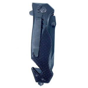 EMT EMS Paramedic Knife 3-in-1 Military Tactical Rescue knife tool with Seatbelt Cutter Steel Serrated Blade Glass Breaker