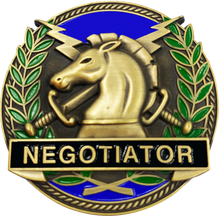 Load image into Gallery viewer, FAM Federal Air Marshal Thin Blue Line Negotiator Challenge Coin GL13-004