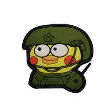 Load image into Gallery viewer, Funny Army Marine Chicken PVC  Hook and Loop Morale Patch Army Navy USMC Air Force LEO Ships Free Fron The USA PAT-831 832