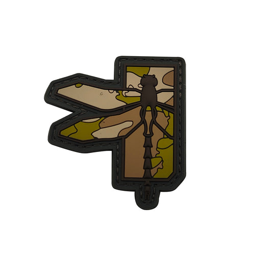 Camo Dragonfly Army Marine PVC Hook and Loop Tactical Morale Patch Ships Free In The USA PAT-932