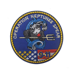 Operation Neptune Spear Tactical Hook and Loop Morale Patch Ships Free In The USA Ships From The USA PAT-910