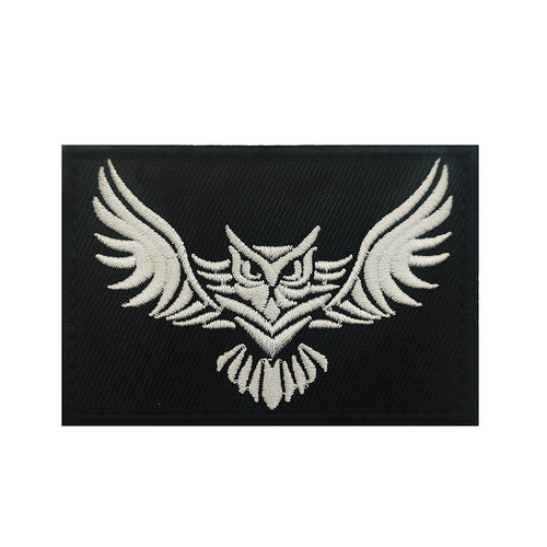 Warhammer Owl Hook Loop Tactical Morale Embroidered Patch Hook and Loop Tactical Morale Patch Free USA Shipping PAT-950