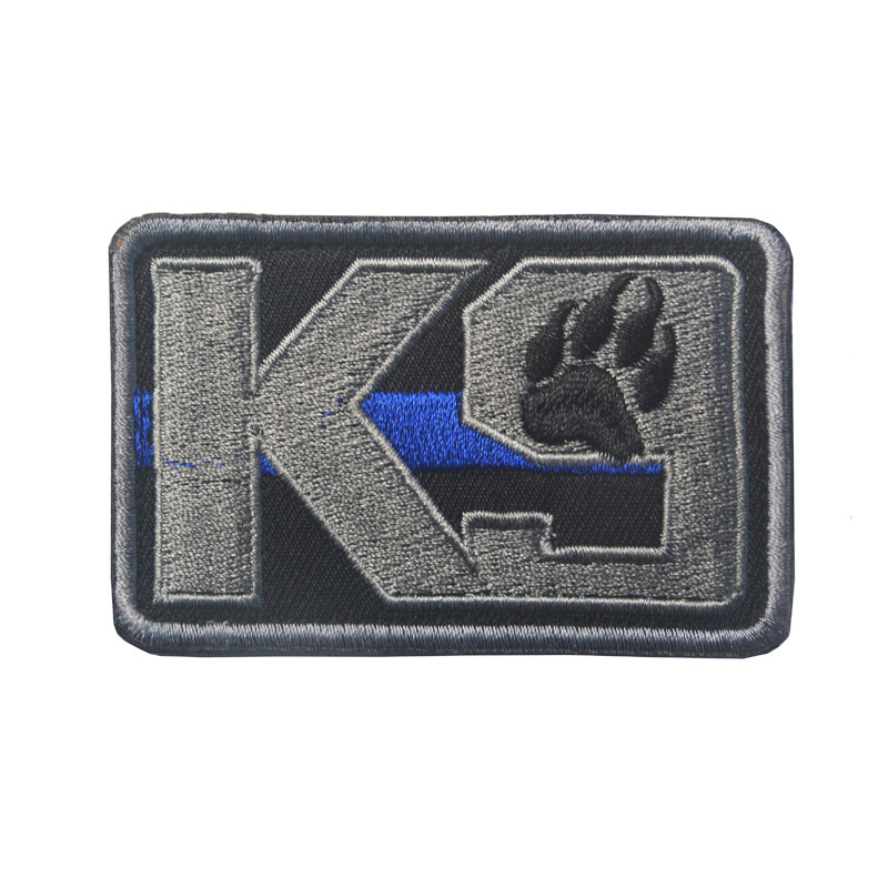 K9 Handler Pin K9 Paw Thin Blue Line Canine Handler Police CBP FBI ICE Tactical Hook ...
