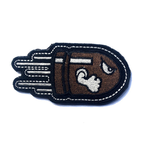 Classic Funny Bullet Military Tactical Morale Hook and Loop Morale Patch FREE USA SHIPPING SHIPS FROM USA PAT-949