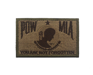 POW MIA Military ARMY NAVY AIRFORCE MARINES USCG Tactical Hook and Loop Morale Patch Ships Free In The USA Ships From The USA