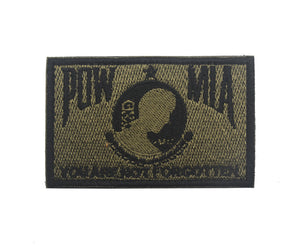 POW MIA Military ARMY NAVY AIRFORCE MARINES USCG Tactical Hook and Loop Morale Patch Ships Free In The USA Ships From The USA