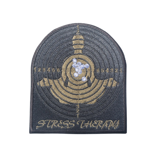 Parody Zen Stress Buddhist Therapy Target Practice Yoga 2A Hook and Loop Tactical Morale Patch Free Shipping In The USA Ships From The USA