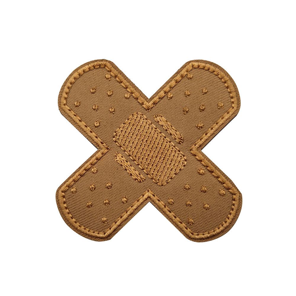 Funny Bandaid Bandage Ouchy Hook Loop Tactical Morale Embroidered Patch Hook and Loop Tactical Morale Patch Free USA Shipping PAT-942