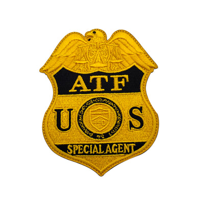 US ATF Agent Shield Hook and Loop Tactical Morale Patch Free Shipping In The USA Ships From The USA PAT-911