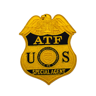 US ATF Agent Shield Hook and Loop Tactical Morale Patch Free Shipping In The USA Ships From The USA