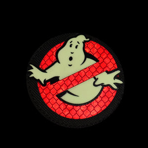Ghostbusters IR Reflective Glow In The Dark PVC Hook and Loop Tactical Morale Patch Ships Free In The USA PAT-934