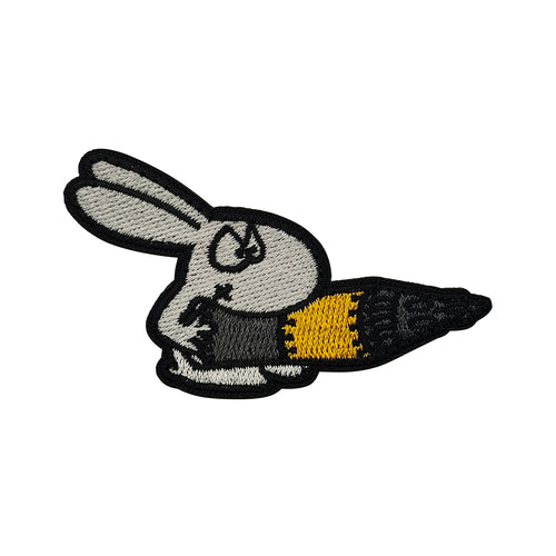 Parody Rocket Launching Bunny RPG Rabbit Hook and Loop Tactical Morale Patch Free Shipping In The USA Ships From The USA PAT-908