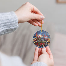 Load image into Gallery viewer, San Francisco 49ers Niners Christmas Holiday Ornament Sublimated Ceramic