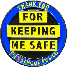Load image into Gallery viewer, School Resource Officer School Police Thank You Appreciation Coin Challenge Coin EL3-010
