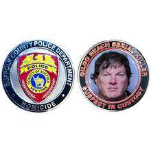 Load image into Gallery viewer, Suffolk County Police Department Gilgo Beach Serial Killer Homicide Challenge Coin DL6-03