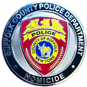 Suffolk County Police Department Gilgo Beach Serial Killer Homicide Challenge Coin DL6-03