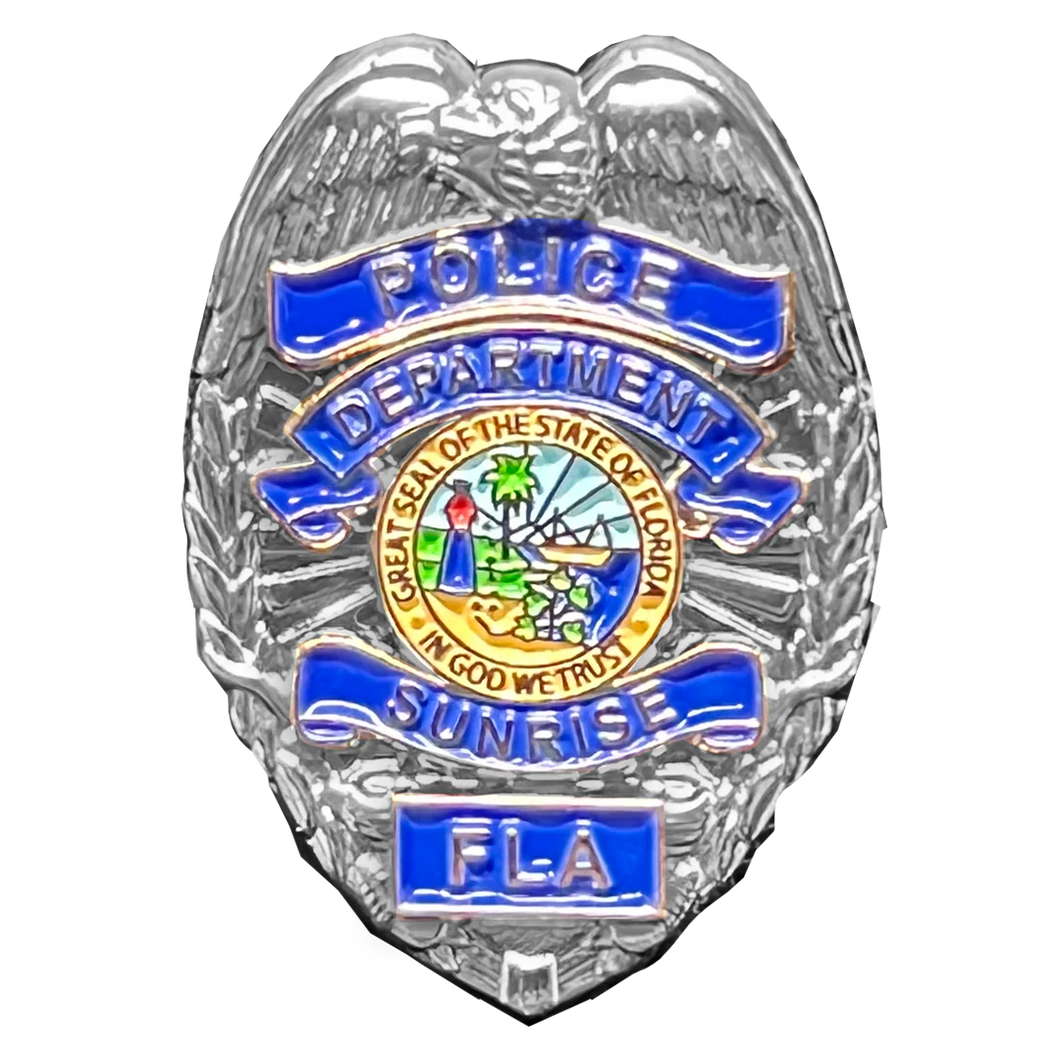 City of Sunrise Florida Police Department lapel pin DL3-06 P-264