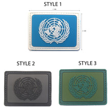Load image into Gallery viewer, United Nations 3&quot; PVC Hook and Loop PatchShips Free From The USA PAT-833A/834A/835A