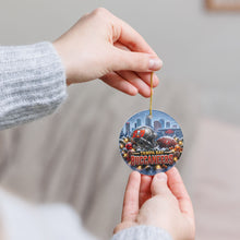 Load image into Gallery viewer, Tampa Bay Buccaneers Bucs Christmas Holiday Ornament Sublimated Ceramic