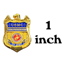 Load image into Gallery viewer, Marine CID AGENT Lapel Pin Special Investigation Division Criminal Investigator PBX-009-A P-260