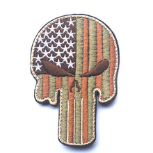 Load image into Gallery viewer, Skull Military Hook and Loop Tactical Morale Patch Ships Free From The USA PAT-761 E-I