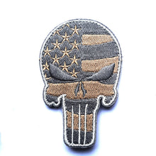 Load image into Gallery viewer, Skull Military Hook and Loop Tactical Morale Patch Ships Free From The USA PAT-761 E-I