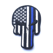 Load image into Gallery viewer, Skull Military Hook and Loop Tactical Morale Patch Ships Free From The USA PAT-761 E-I