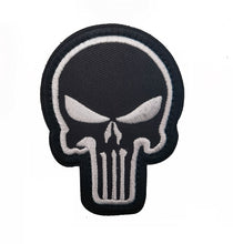 Load image into Gallery viewer, Skull Military Hook and Loop Tactical Morale Patch Ships Free From The USA PAT-761 A-D