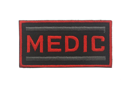 Medic Rescue EMT Paramedic Tactical PVC Patch Army Marines Morale Hook and Loop Ships Free From The USA PAT-781