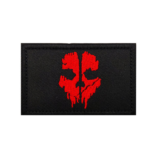 Red Dripping Skull Military Hook and Loop Tactical Morale Patch Ships Free From The USA PAT-767