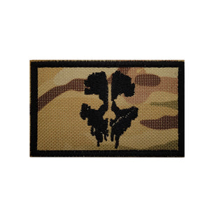 Camo Dripping Skull Military Hook and Loop Tactical Morale Patch Ships Free From The USA PAT-764