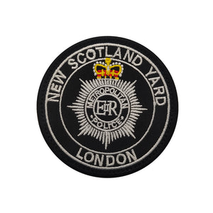 New Scotland Yard London Metropolitan Police Bobbie England Embroidered Hook and Loop Tactical Morale Patch Ships Free In The USA PAT-765