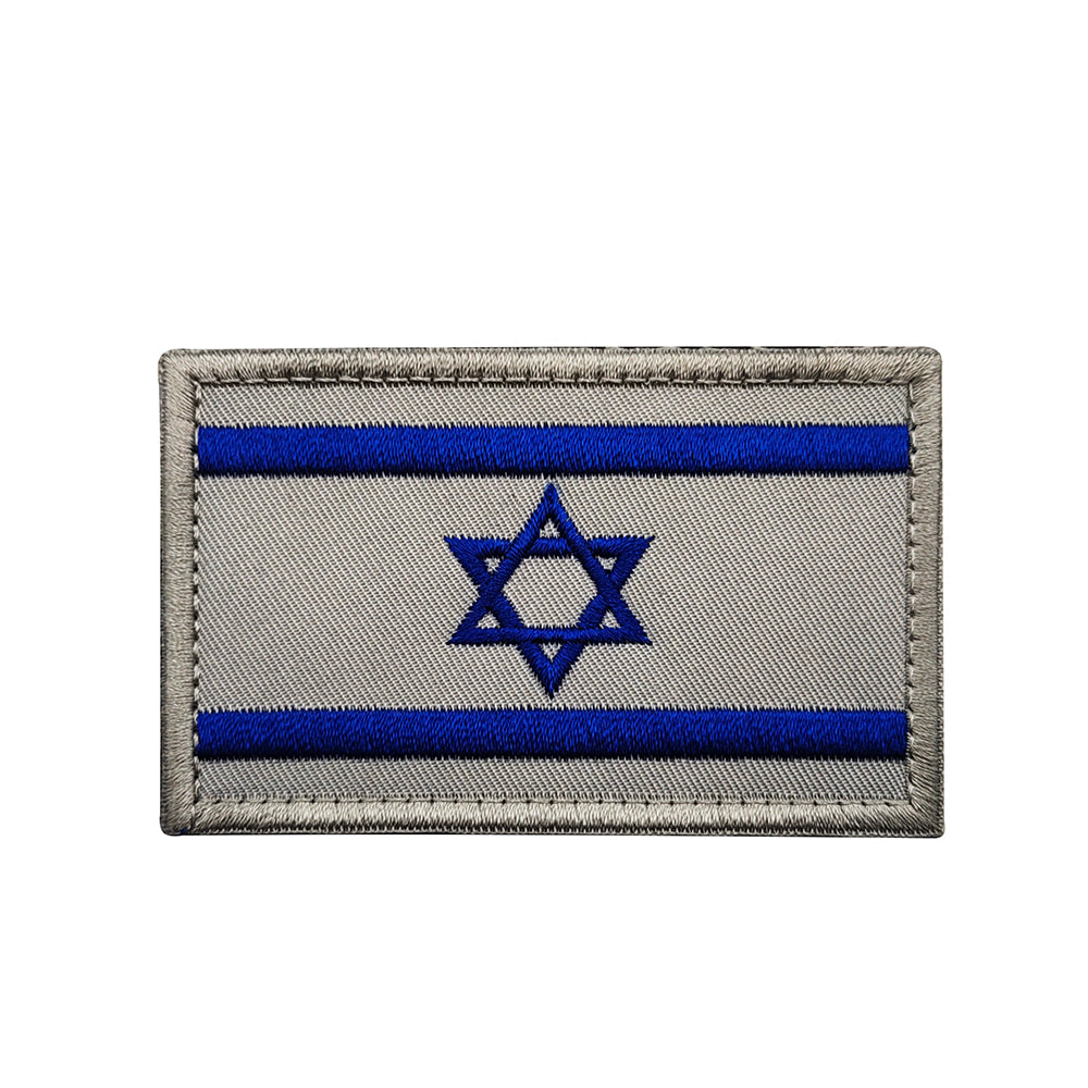 Subdued Israel Flag Embroidered Hook And Loop Tactical Morale Patch Ships Free From The USA PAT-812