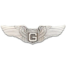 Load image into Gallery viewer, WW2 AAF Glider Pilot Wings pin replica collectible aviation aviator 3 inch GL16-002 P-292