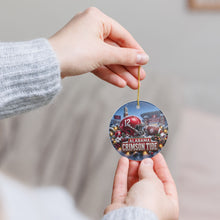 Load image into Gallery viewer, Alabama Crimson Tide Football Christmas Holiday Ornament Sublimated Ceramic