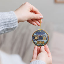 Load image into Gallery viewer, Army Navy Football Game Christmas Holiday Ornament Sublimated Ceramic
