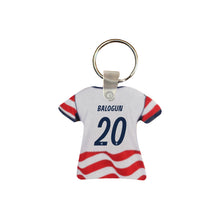 Load image into Gallery viewer, USMNT Mens Soccer Futbol Football 2026 World Cup Jersey Keychain