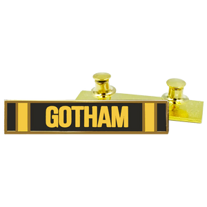 Gotham City Police Department GCPD commendation bar pin Police Style LAPD NYPD CBP BPD EL13-023 P-253