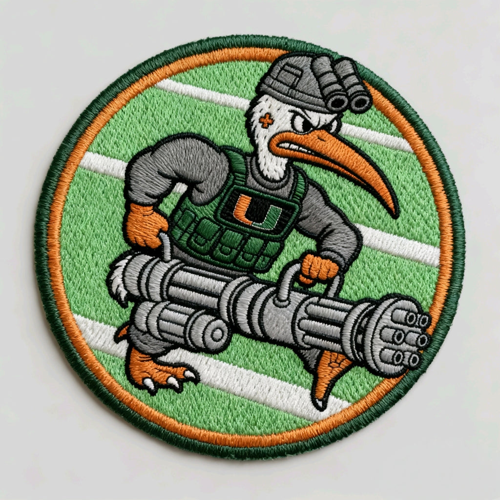 PRE SALE SEBASTIAN MIAMI IBIS HURRICANES TACTICAL MORALE PATCH | www ...